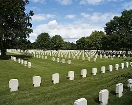 The German war cemetery in Champigny-la-Futelaye