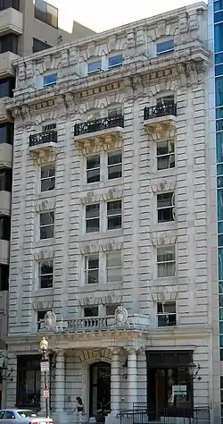 Champlain Apartment Building (1905), 1424 K Street NW, Washington, DC