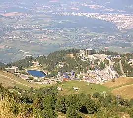 A general view of Chamrousse