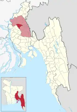 Location of Chandina