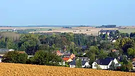 A general view of Chaourse and Montcornet