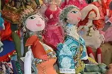 Original Friends Dolls at the 2015 Feria de los Maestros del Arte