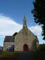 The chapel of Notre-Dame de Douarnec in Gommenec'h