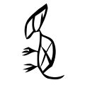 Oracle bone script form of radical 213