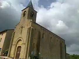 The church in Charbonnières