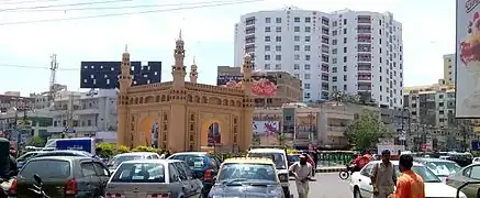 This roundabout in Karachi was listed as one of the world's top roundabouts in 2015.