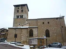 The church in Charnay