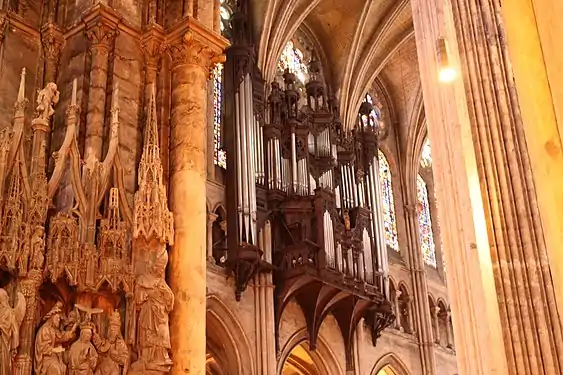 The grand organ