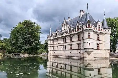 Château d'Azay-le-Rideau (Loire, France), 1518-1527