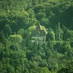 The Chateau of Poudelay, in Fabas