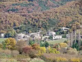 The village of Châteauneuf-de-Bordette