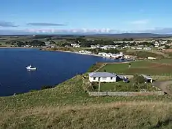 Town of Waitangi on Chatham Island in May 2008.