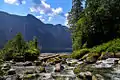 Stream from Chatterbox Falls