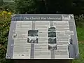 The Chattri Brighton noticeboard explaining the monument