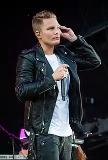 Cheek at the Ilosaarirock festival in 2016