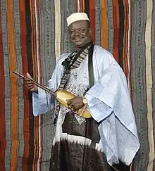 The griot Cheick Hamala Diabate (2008).