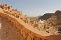 A walkway to the Ksar.