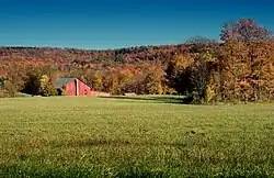 A farm in the township