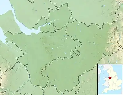 Shining Tor is located in Cheshire