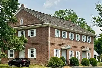 Crosswicks Friends Meeting House, built 1773