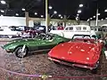 Chevrolet Corvettes in the museum