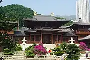 Image 5The Chi Lin Nunnery adopted Tang-style architecture. (from Culture of Hong Kong)