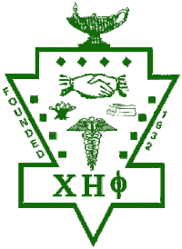 The official coat of arms of Chi Eta Phi