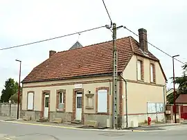 The town hall in Chichey