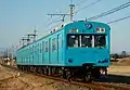 Set 1001 repainted into JNR sky blue livery (January 2008)