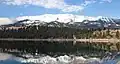 North-northeast aspect of Chief Joseph Mountain reflected in Wallowa Lake