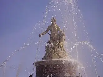 Leto in the Fountain on Herreninsel, Chiemsee.