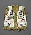 Child's Beaded Waistcoat, Sioux (Native American), late 19th or early 20th century, Brooklyn Museum