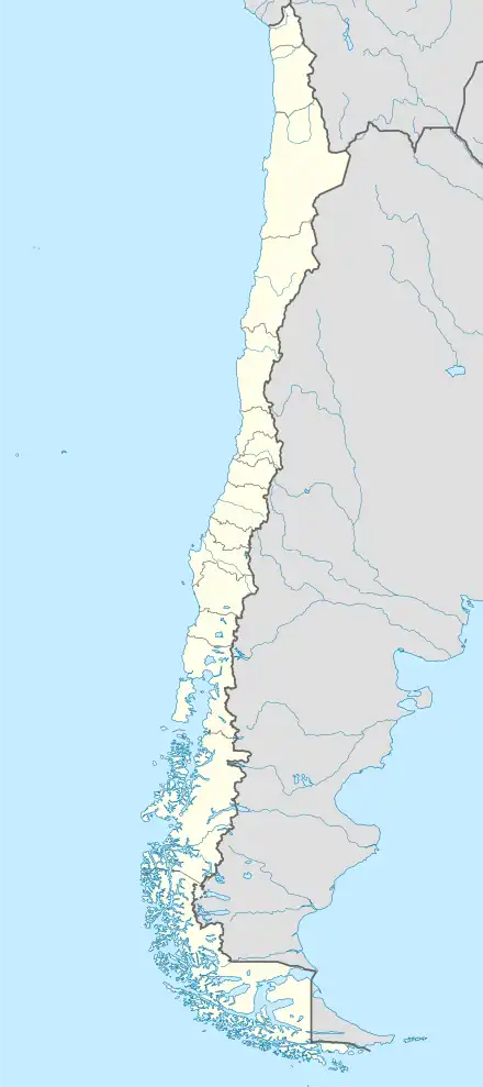 Battle of Angamos is located in Chile