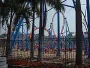 The ride under construction in 2006