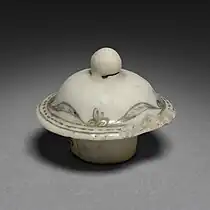 Image 38Chinese Export—European Market, 18th century - Tea Caddy (lid) (from Chinese culture)