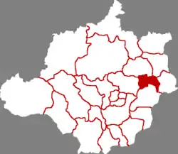 Location in Baoding