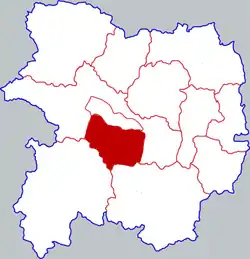 Location of Weibin