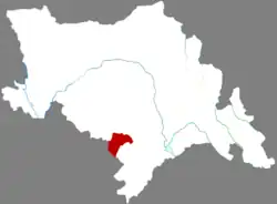 Location in Tiexi