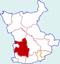 Qian County in Xianyang