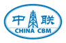 company logo, shown the Chinese word "中联" and English word "China CBM"