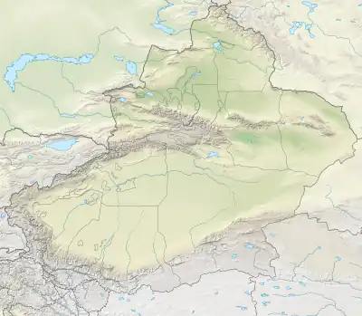 Karamay is located in Xinjiang