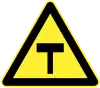 T-junction ahead