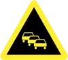 Traffic queues likely ahead