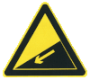 Steep descent