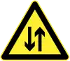 Two-way traffic ahead