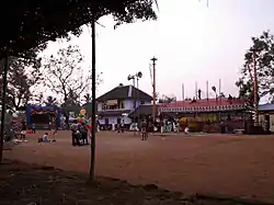 Chinakkathur temple a few days  before the festival