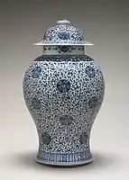 Blue and White Jar with Cover, 18th century, National Gallery of Art