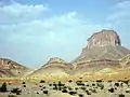 View of Chinjan, about 40km northwest of Loralai