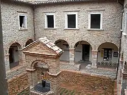 Cloister of the church of the Zoccolanti.