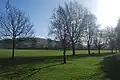 Chippenham Park used for Rugby and recreation